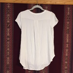 Alfani Top with Satin Neckline